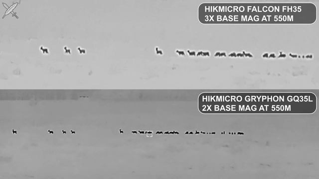 HIKMICRO Falcon FH35 & Gryphon GQ35L comparison смотреть онлайн