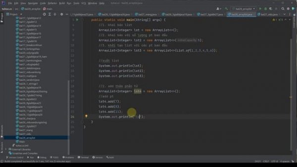 28.1 Collection java  - arrayList và HashMap - Giới thiệu về Java Collections trong Java