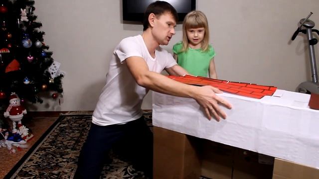 DIY Камин из коробок. Делаем камин своими руками смотреть онлайн