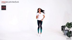 10.000 шагов дома! Часть 1.  Кардио тренировка без инвентаря, без прыжков. Сжечь жир! Худеть легко!