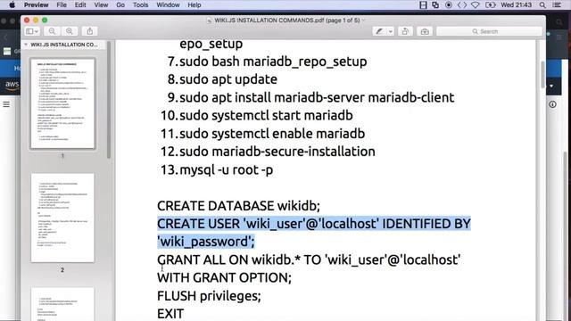 2022 TUTORIAL: HOW TO INSTALL THE WIKI.JS SERVER ON LINUX UBUNTU 20.04 LTS IN THE CLOUD ON AWS смотреть онлайн