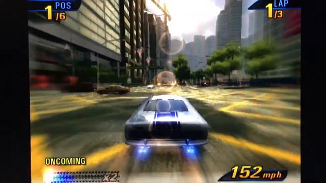 Burnout 3 White Muscle Type 1 Color Mod смотреть онлайн