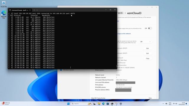 How fast can Wi-Fi 7 get using an Intel BE200 adapter? смотреть онлайн