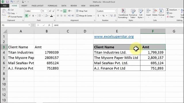 Format Painter - Copy & Paste cell format in Excel | Hindi смотреть онлайн