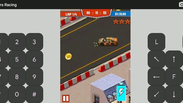проходим Cars Racing для платформы Java часть 2. смотреть онлайн