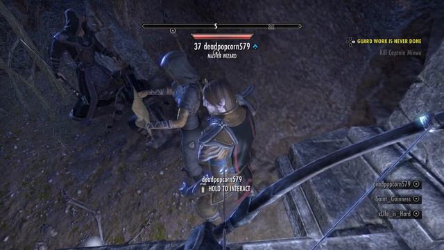 The Elder Scrolls Online: Tamriel Unlimited Vampire Bite Scamming Caught On Camera