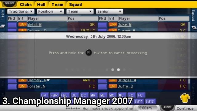 All Championship Manager Games for PSP Review смотреть онлайн