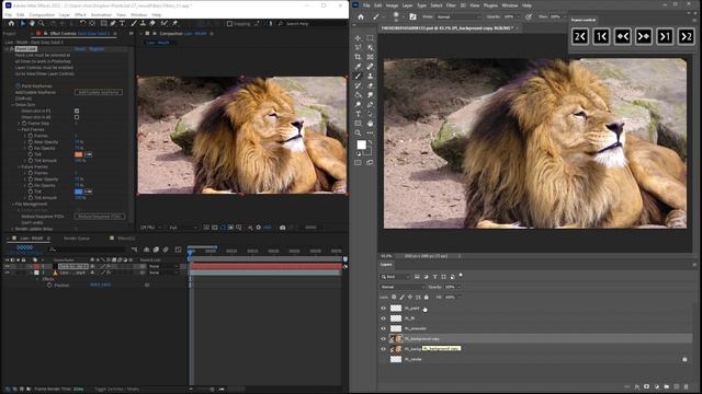 Use Photoshop Neural Filters in After Effects using Paint Link Tutorial смотреть онлайн