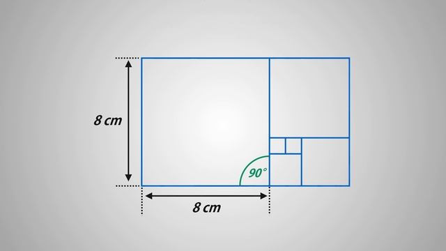 How to draw - the Fibonacci sequence / golden spiral - step by step tutorial (english) смотреть онлайн