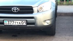 Установка LED противотуманный фар Rav 4