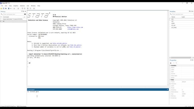 geodist in Stata: Calculating Distance Between Two Points смотреть онлайн