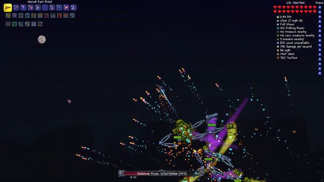 Terraria Eternity mode Skeletron Prime No hit смотреть онлайн