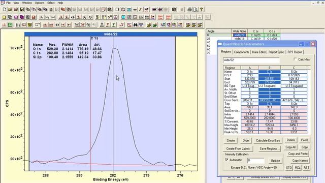 Quantification by XPS Explained by Example in CasaXPS смотреть онлайн
