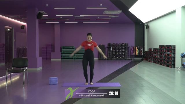 Онлайн-тренировка YOGA с Марией Комоловой / 5 июня 2020 / X-Fit смотреть онлайн