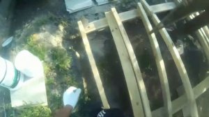 Пристройка к дому веранды каркасной своими руками. День 3