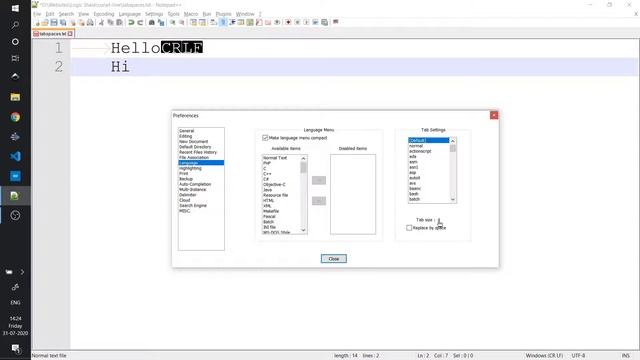 Importance of Tabs and Spaces while coding | Editor Setting you must know | Logic Shala смотреть онлайн