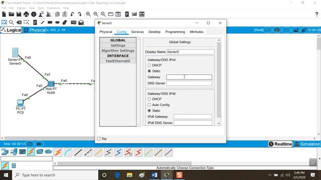 Layer 2 Star Topology With Hubs смотреть онлайн