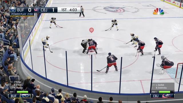 NHL 18 franchise mode Columbus Blue Jackets #1 смотреть онлайн