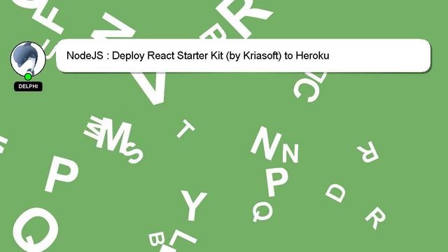 NodeJS : Deploy React Starter Kit (by Kriasoft) to Heroku смотреть онлайн