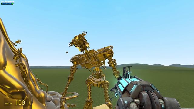 GOLDEN FNAF SECURITY BREACH ANIMATRONICS In Garry's Mod! (Five Nights at Freddy's) смотреть онлайн