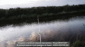 Рыбалка на канале от озера Сартлан!