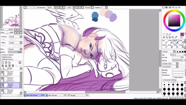 Panty and Stocking speedpaint - Stocking Anarchy смотреть онлайн