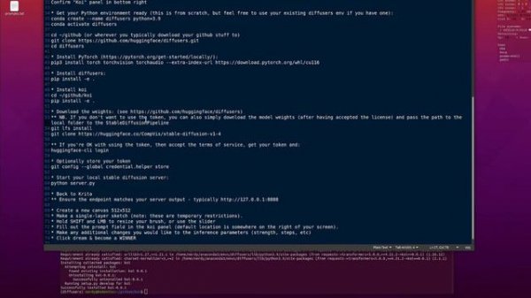 Stable Diffusion - Krita Plugin!