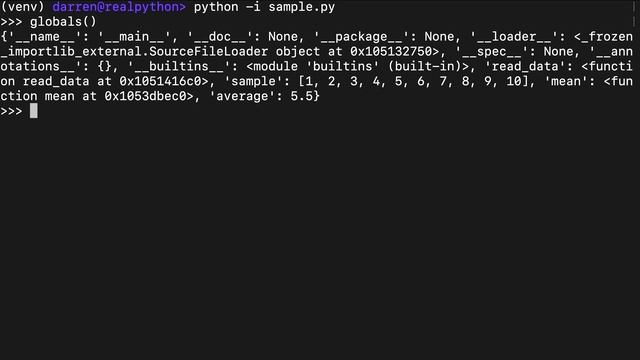 Getting to Know the Python Standard REPL смотреть онлайн