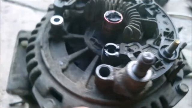 Горит значок аккумулятора Ауди а6 с6 .Диагностика и ремонт генератора Valeo 180 ампер смотреть онлайн