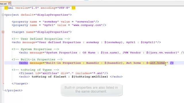 Apache Ant 'Properties' explained in easy way! смотреть онлайн