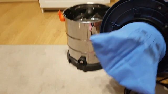 Пылесос строительный DEXTER Power 20L 1400w