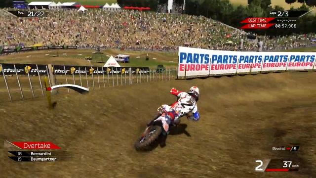 Обзор MXGP2 - симулятор падений с мотоцикла смотреть онлайн