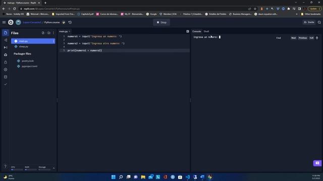 Función input en Python, interactúa con tu programa. смотреть онлайн