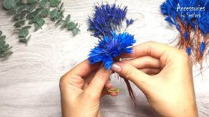 Реалистичный василек из фоамирана | DIY