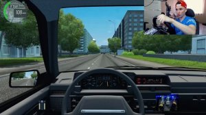 КУПИЛ СВОЮ ПЕРВУЮ МАШИНУ!! - РЕАЛЬНАЯ ЖИЗНЬ В CITY CAR DRIVING с РУЛЕМ!