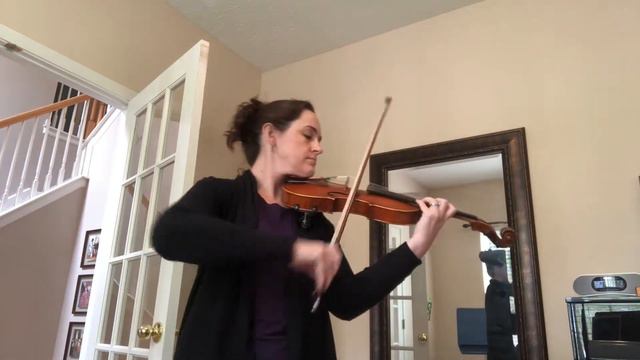 2 Octave D Major Scale Violin