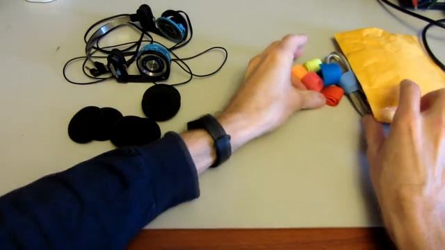 Амбушюры для наушников. Посылка с Aliexpress. смотреть онлайн