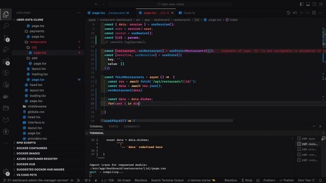 Uber Eats Clone - Restaurant Admin Next JS API Integration #73 смотреть онлайн