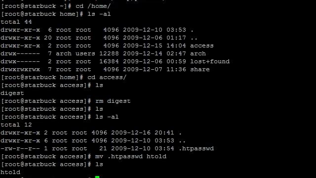 htaccess, quick tutorial on Arch Linux смотреть онлайн