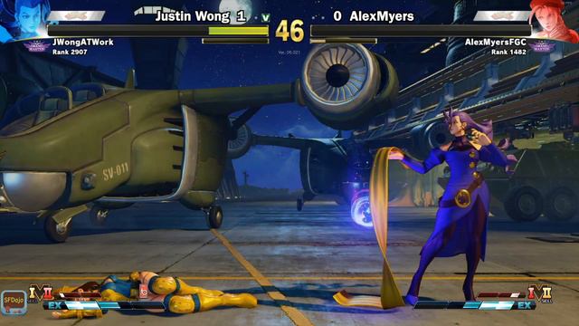 SFV Justin Wong (Rose) VS AlexMyers (Cammy) смотреть онлайн