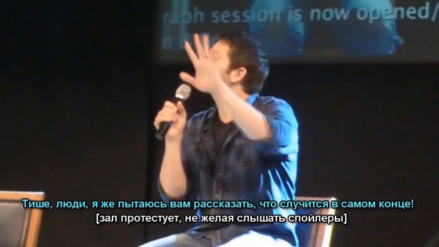 Jibcon 2013 - воскресная панель Миши Коллинза, часть 2 [rus subs] смотреть онлайн