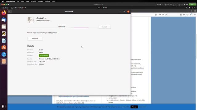 Instalação do DBeaver no Linux смотреть онлайн