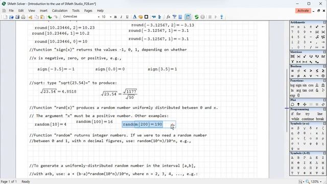 Introduction to the use of SMath Studio p.28 смотреть онлайн