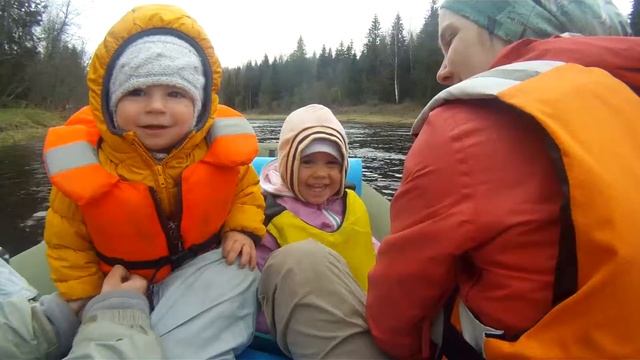 Сплав на рафте по реке Волге / Rafting on Volga river смотреть онлайн