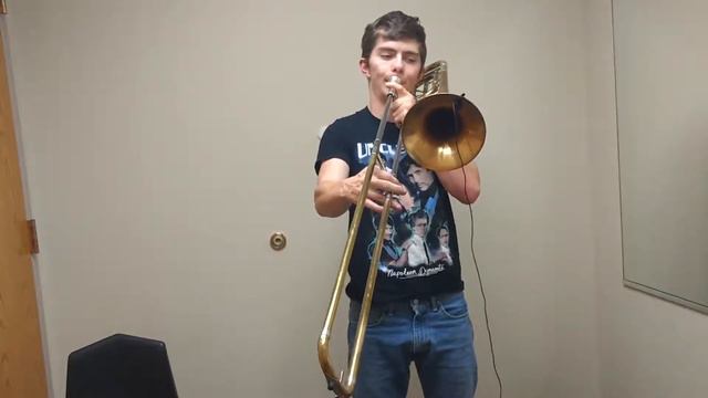 Day 10:White Christmas Trombone Solo смотреть онлайн