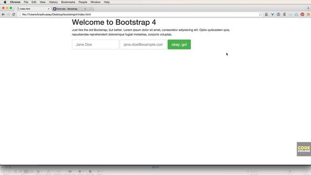 Bootstrap 4 Tutorial [#4] Code a Responsive Website (Part 1) смотреть онлайн