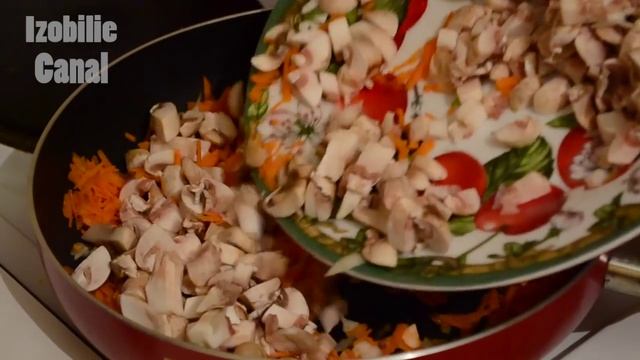 Грибной суп с сыром.Как приготовить вкусный грибной суп.Нежнейший грибной суп. смотреть онлайн