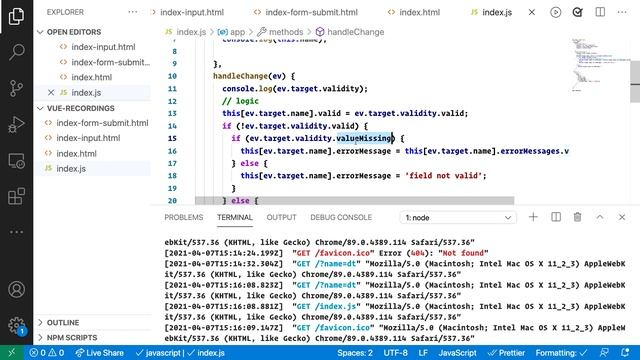 Validating forms in Vue [10 of 16] | Beginner's Series to: Vue.js смотреть онлайн