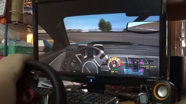 Game Stock Car Chevrolet Camaro SS with Logitech Driving Force GT смотреть онлайн