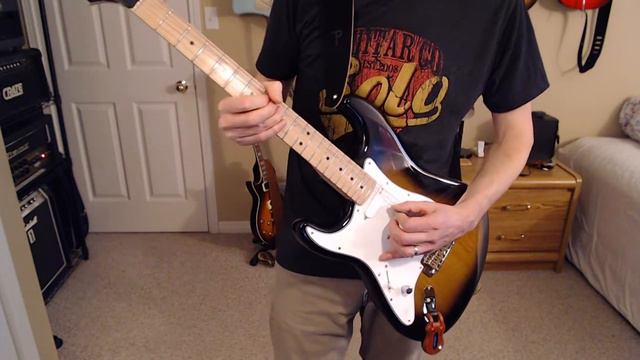 Tone Test: Squier Classic Vibe 50s Strat w' Contemporary 22 fret neck смотреть онлайн